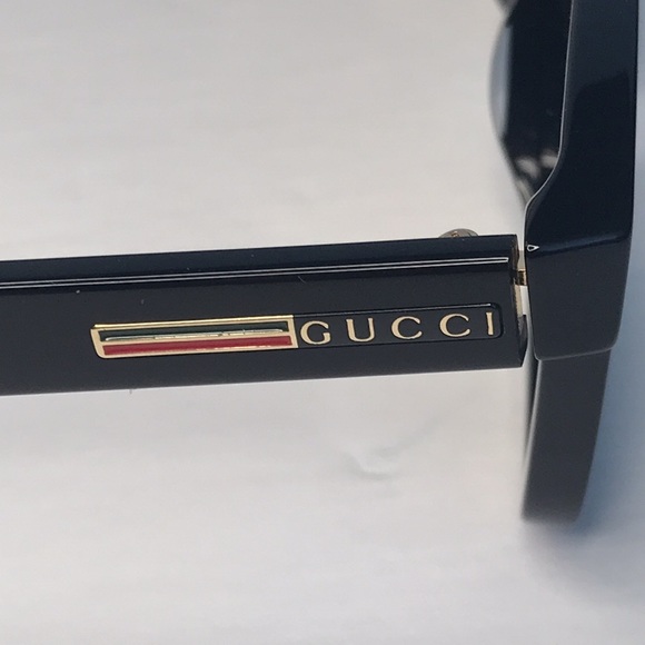 New Authentic- GUCCI Grey Square Men's Sunglasses
GG0824S 005 55 - Picture 9 of 16